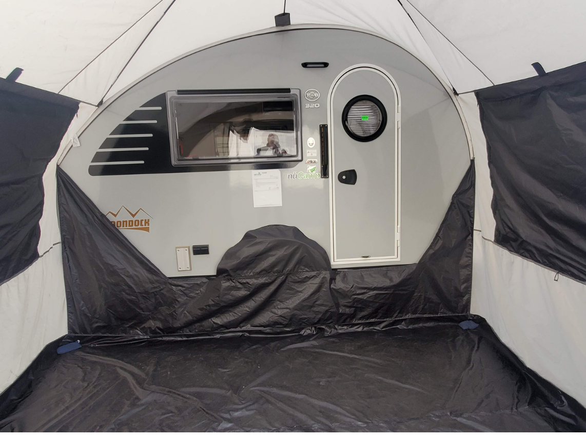 NuCamp TAB 360 Trailer Side Tent for Enhanced Camping Experience