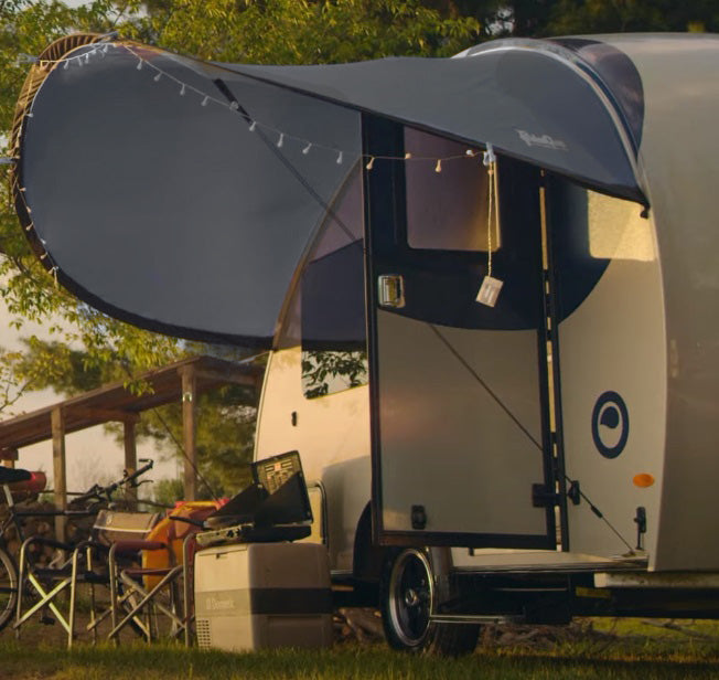 Helio O Series Trailer Visor by PahaQue Outdoor Shelter Enhancement
