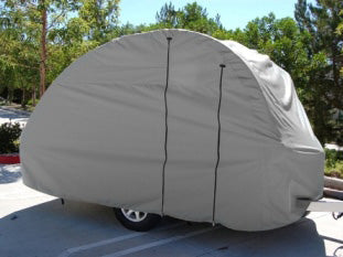 Little Guy Max Trailer Cover by PahaQue Premium Weather Protection Heavy Duty MagnaTuff Fabric