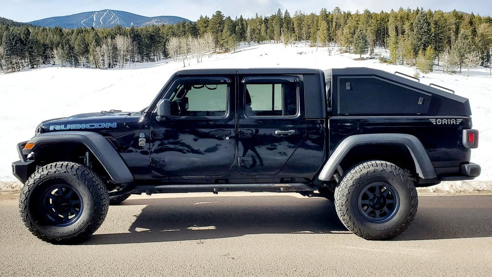 GAIA Shadow Top Jeep Gladiator Camper Shell - Fastback Truck Cap