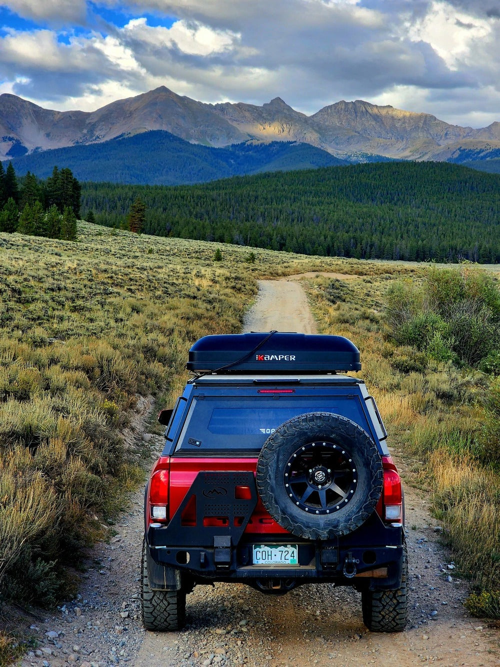 GAIA Campers 3rd Gen Toyota Tacoma Longbed Truck Cap - 2016+