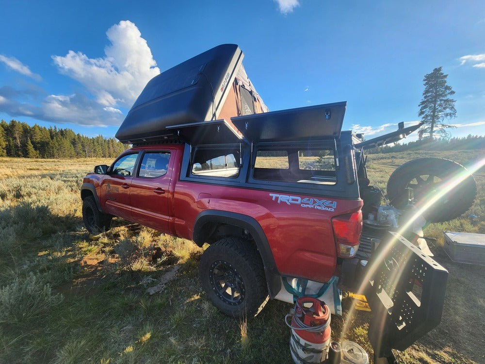 GAIA Campers 3rd Gen Toyota Tacoma Longbed Truck Cap - 2016+