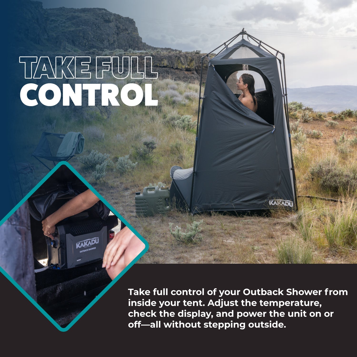 Outback Shower Tent