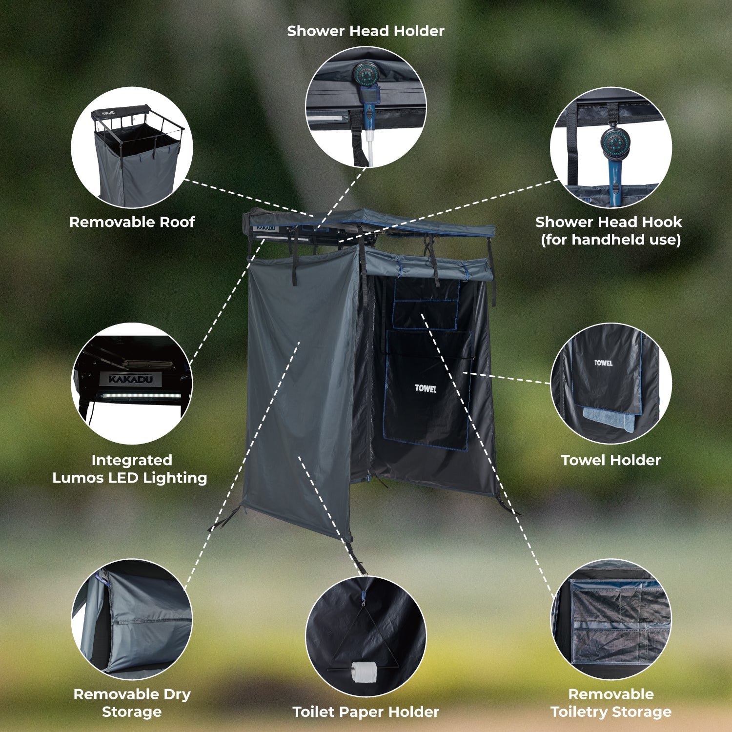 Outback Shower Vehicle Tent