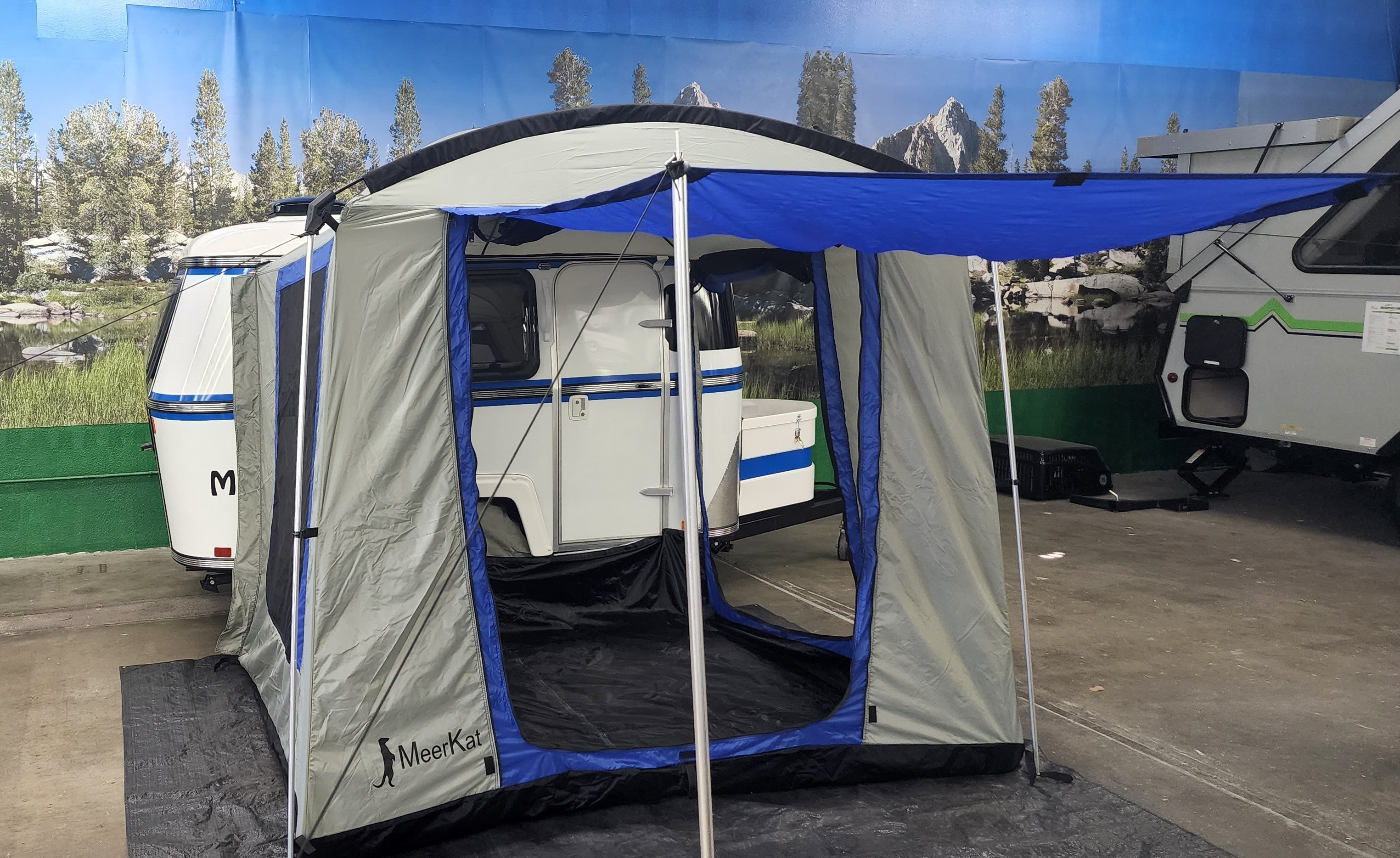 Meerkat Trailer Side Tent for Enhanced Outdoor Adventures and Camping Comfort