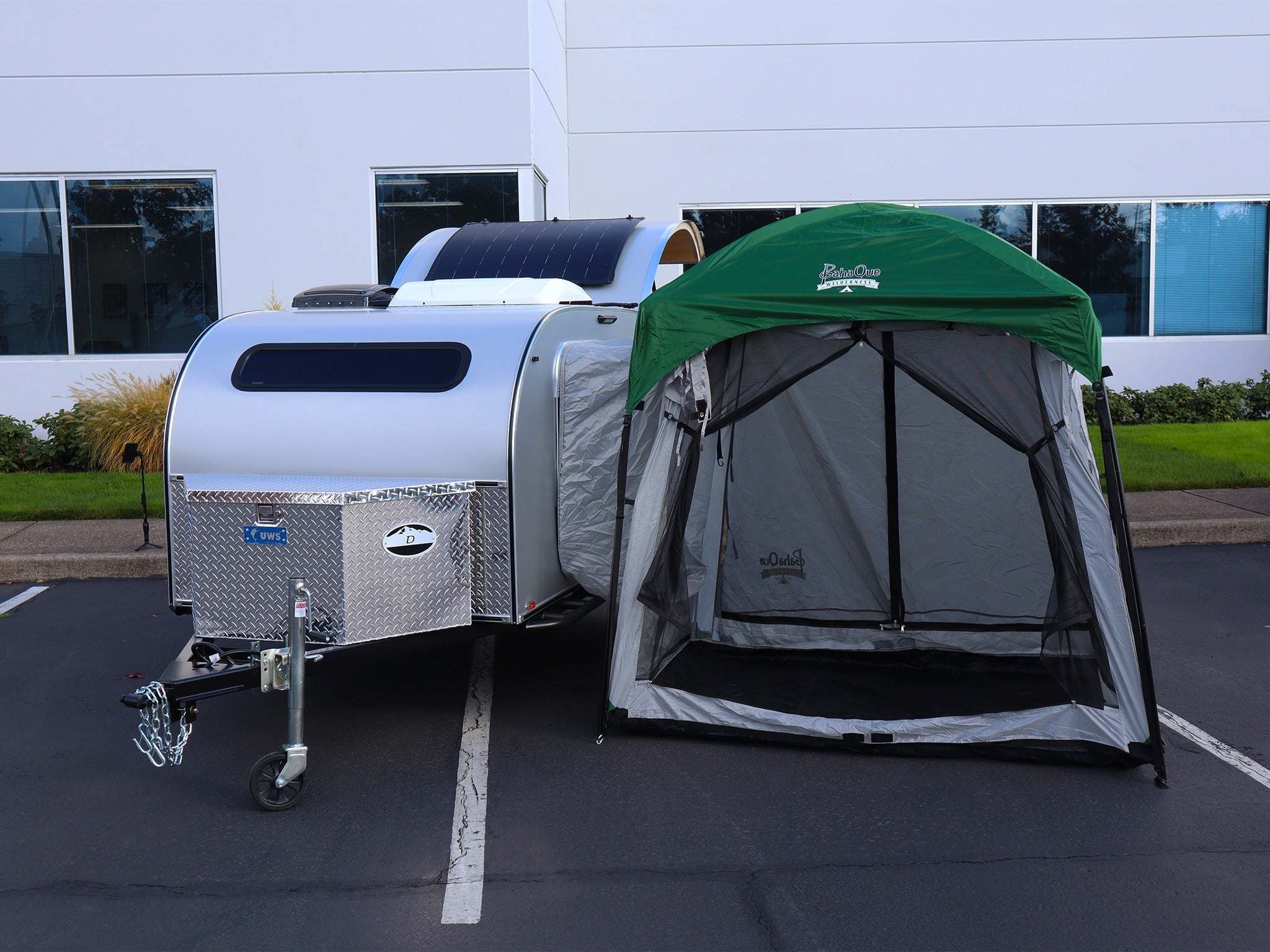 5x7 Trailer Side Tent Screen Room for Camping and Outdoor Adventures
