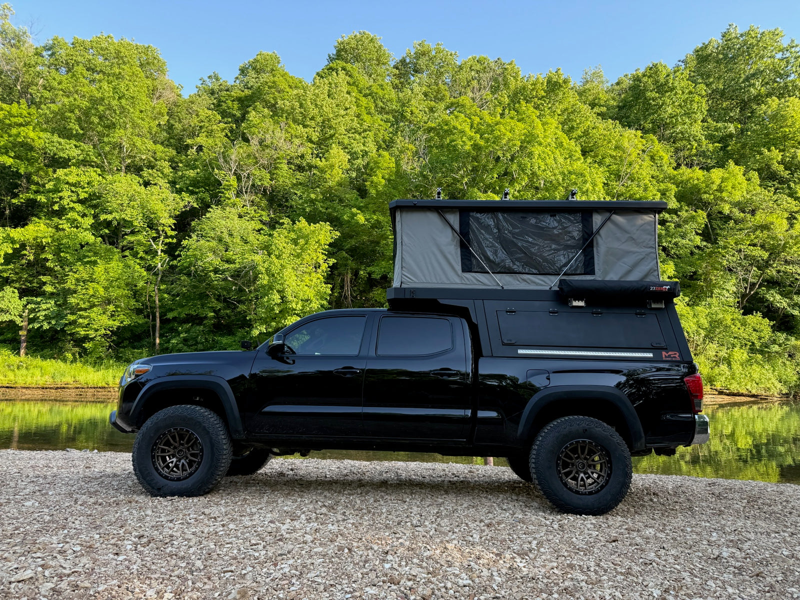 Aluminum Camper Toppers | Lightweight Pickup Camping | Muddy River