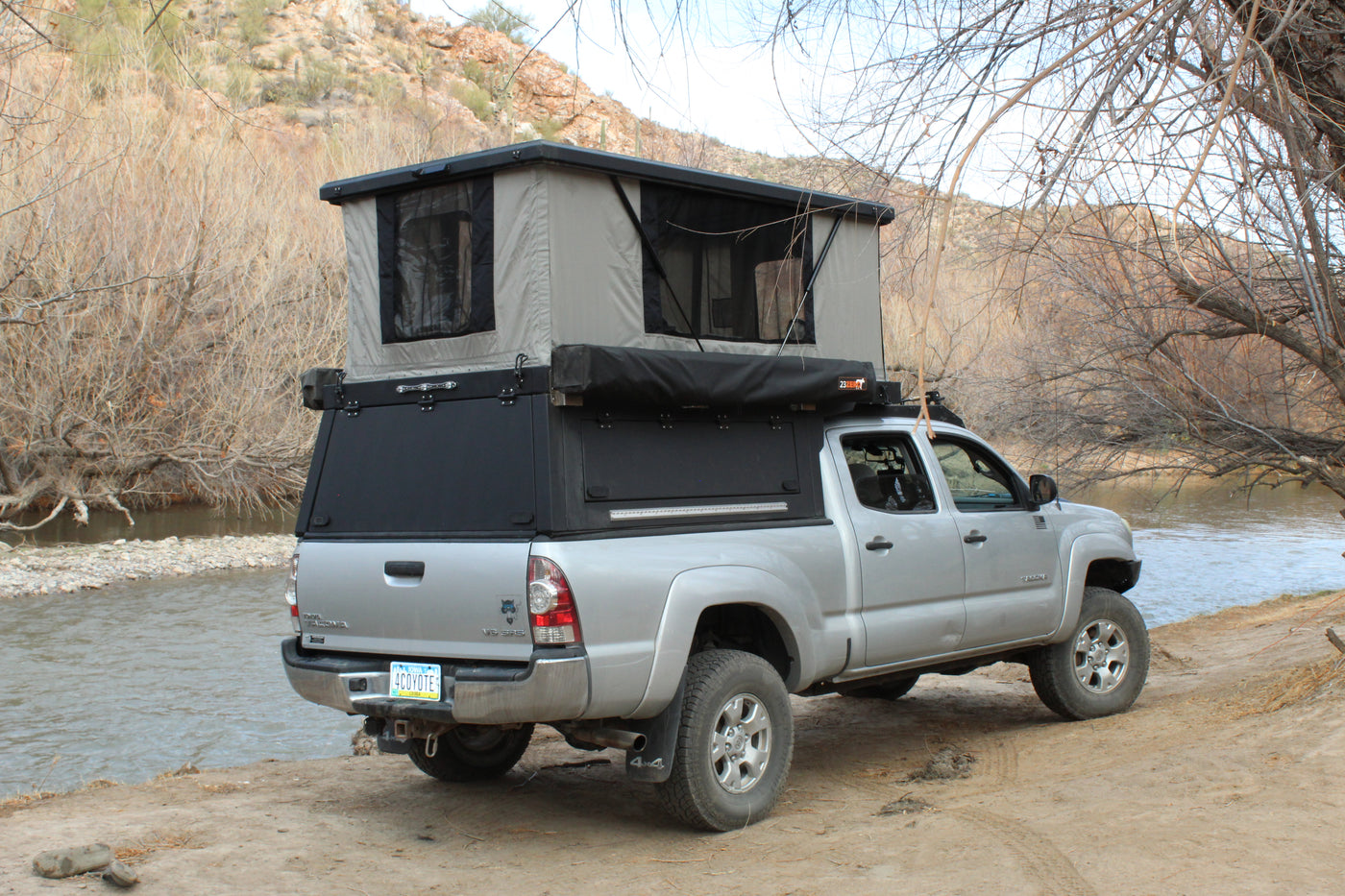 Aluminum Camper Toppers | Lightweight Pickup Camping | Muddy River