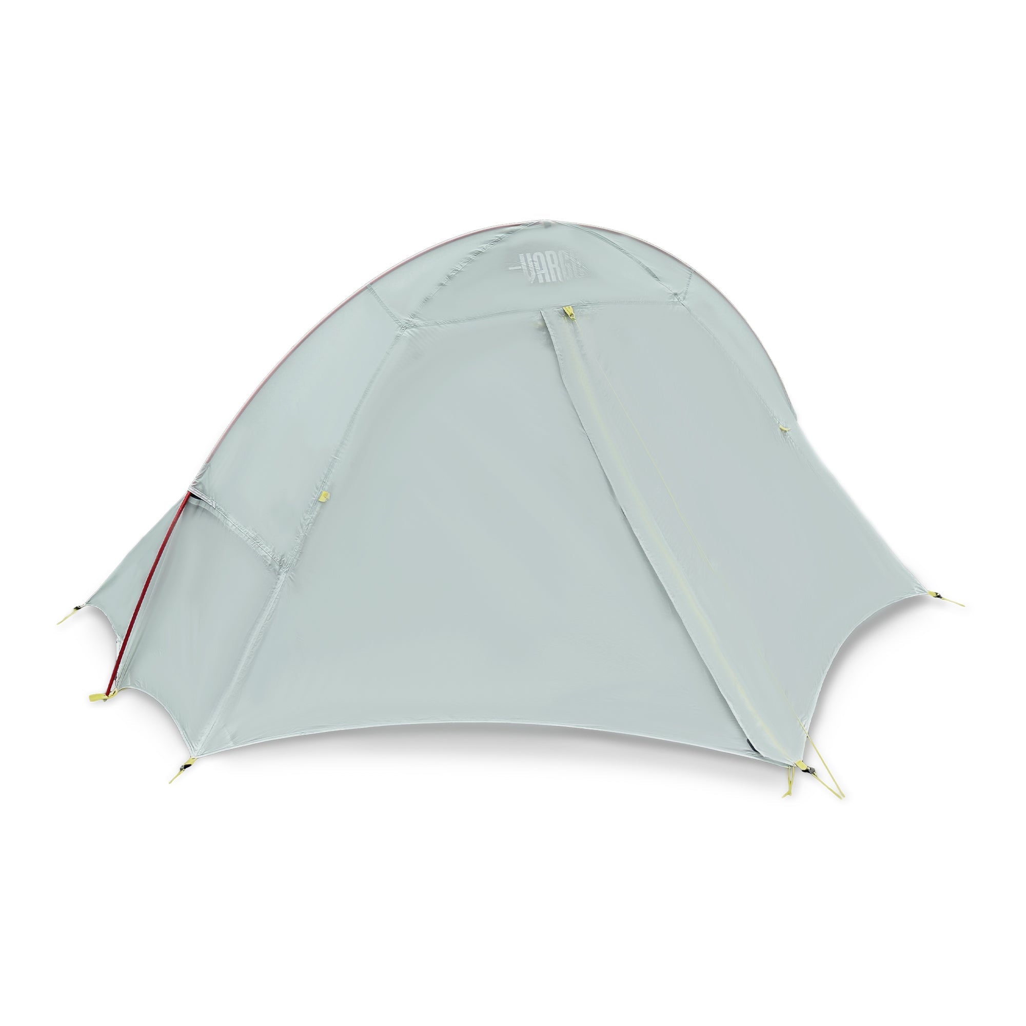 Light gray tent on a white background