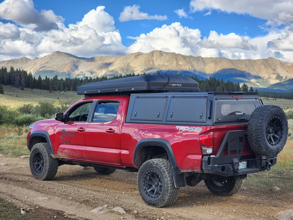 GAIA Campers 3rd Gen Toyota Tacoma Longbed Truck Cap - 2016+