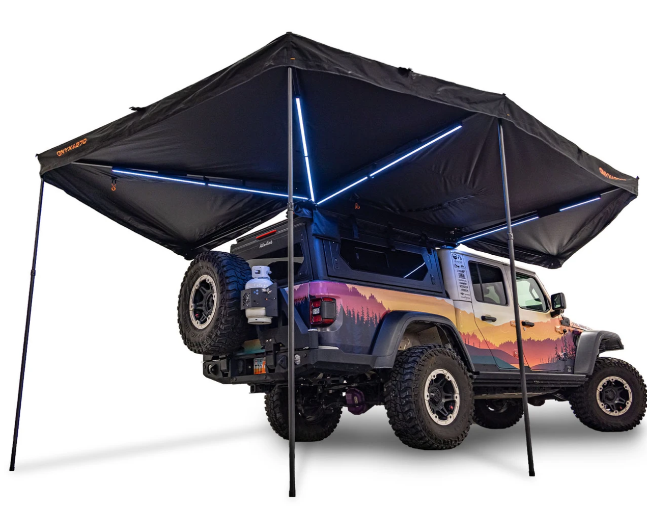 23Zero Onyx 270 Awning - 6 Arm Right