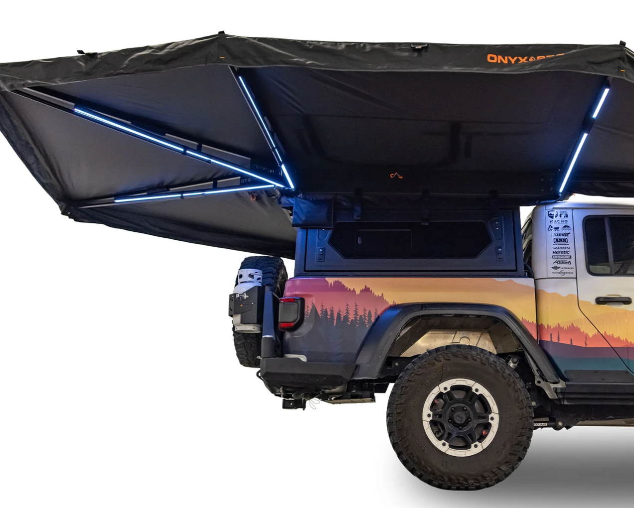 23Zero Onyx 270 Awning - 6 Arm Right
